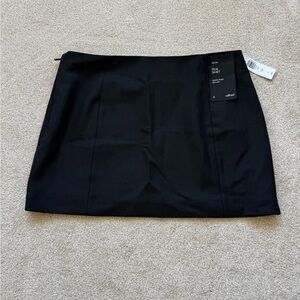 Aritzia black mini skirt